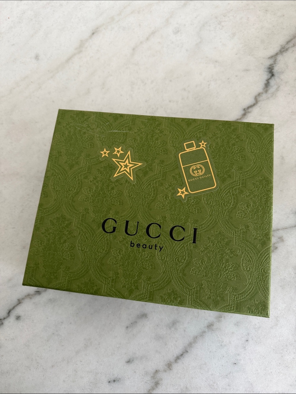 Gucci Beauty Green Ornate Box